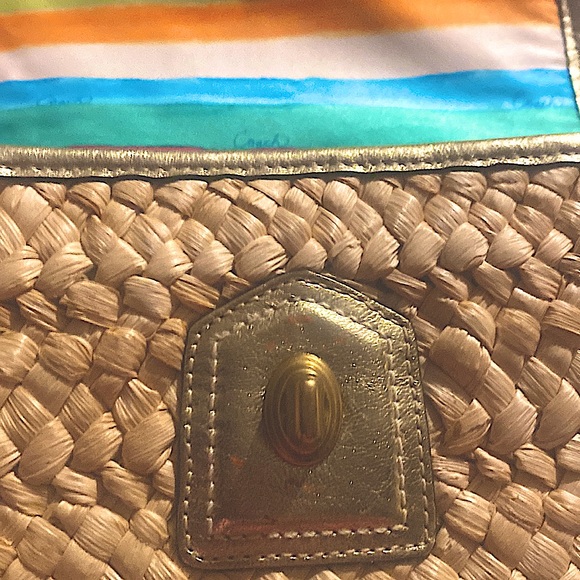 Coach Limited Edition Tote & Woven Clutch! - Picture 12 of 16